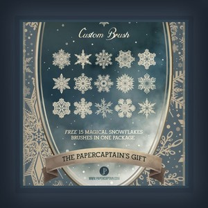 The Magical Snowflakes Brushes