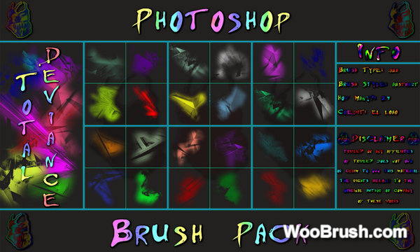 Total Deviance Brushes Pack