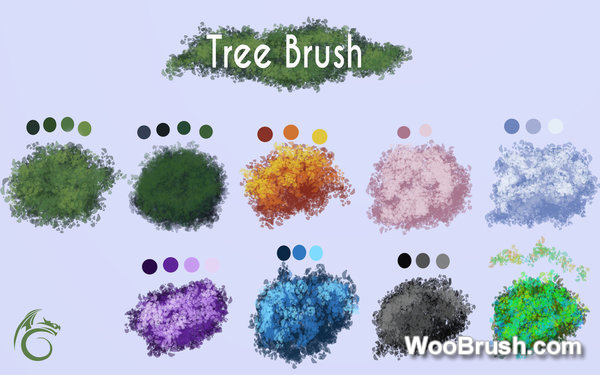 Tree Crown Brushes