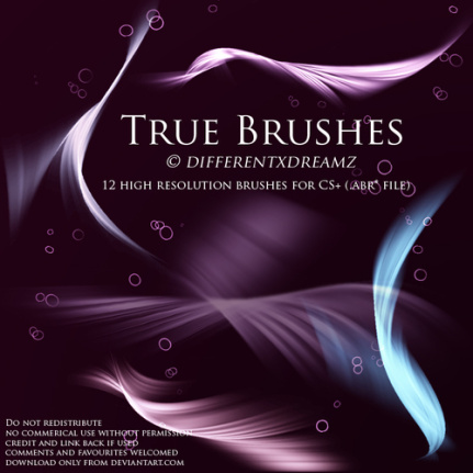 True Abstract Brushes