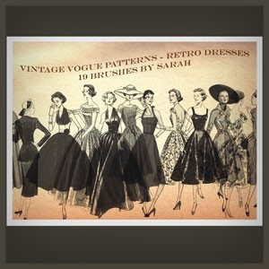 Vintage Vogue Brushes