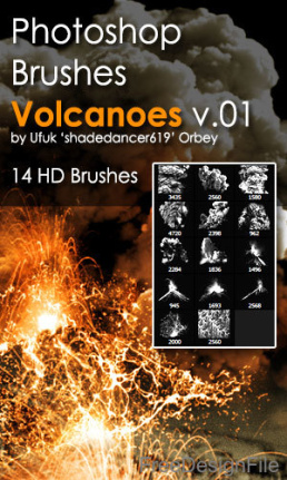 Volcanoes Brushes
