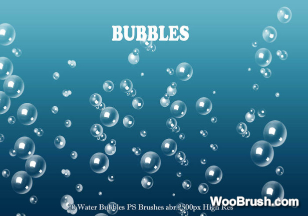 Water Bubbles Brushes