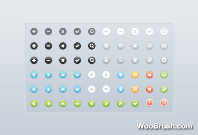 Web Bundle Icons Psd Set