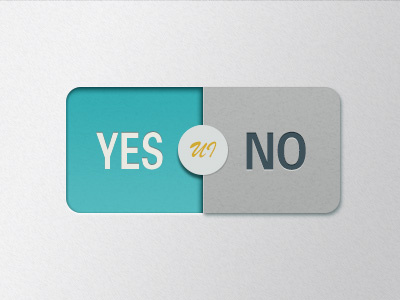 Yes Or No Button Psd